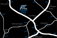 Karte zu ATSoft, Achim Spengler, Hohweg 20, 71287 Weissach-Flacht, Germany