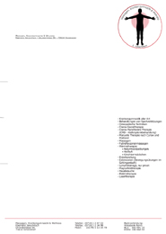 Briefpapier f&uuml;r die Physiotherapie-Praxis Jakschitsch